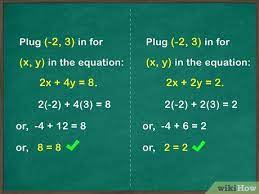 Solve Systems Of Equations Wikihow