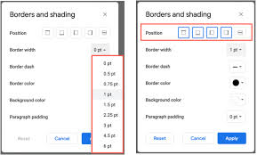 color to paragraphs in google docs