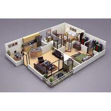 3d house map design service at rs 50