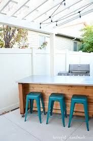This outdoor kitchen design tool is truly a passion project. Outdoor Kitchen Island Build Plans Houseful Of Handmade