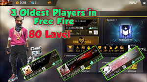 He has wiped entire squad all alone. Top 3 High Level Players Of Free Fire 80 Level Oldest Player Free Fire Youtube