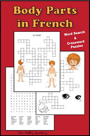 Review body parts and numbers. French Body Parts Worksheet Tree Valley Academy
