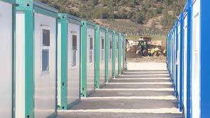 mobilize container homes for quake hit