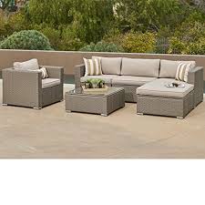 suncrown outdoor furniture 6 piece sofa