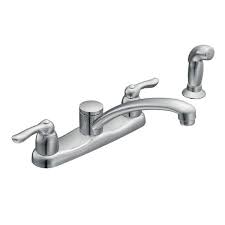 moen cau 2 handle standard kitchen