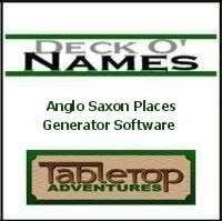 deck o names anglo saxon places
