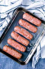 how to cook sausages in the oven