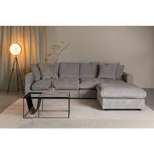 sense 3 seater sofa light grey soft