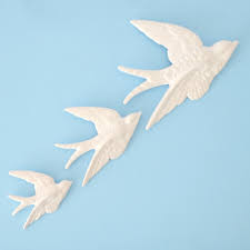 Ceramic Flying Birds Dreams And Wishes