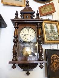 Antique Biedermeier Junghans Wall Clock