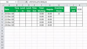Timesheet In Excel Guide To Create Timesheet Calculator