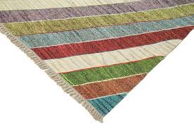 handmade wool flatweave kilim rug
