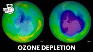 ozone depletion causes effects gases