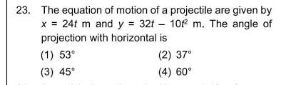 23 The Equation Of Motion Of A