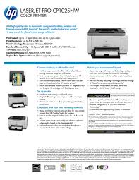 Download the latest drivers, firmware, and software for your hp laserjet pro cp1525n color is hp s official website that will help automatically detect and download the correct drivers free of cost for your hp computing and printing products for windows and mac operating system. Laserjet Pro Cp1025nw Color Printer Manualzz