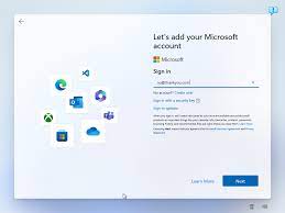 how to byp the microsoft account