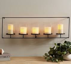 lucca wall mount multi candle holder