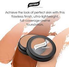 Amazon.com : Graftobian HD Glamour Crème Foundation 12oz, Weightless Full  Coverage Makeup, 65 Inclusive Shades, For All Skin Types, Natural or  Full-Glam Looks, For Professionals and Beginners, Buff : Foundation Makeup :