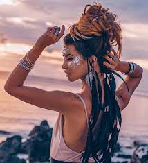 trendy hippie hairstyles for women