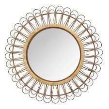 stonebriar round decorative mirror with