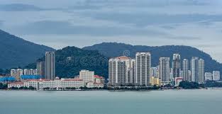 Which popular attractions are close to le dream boutique hotel? Malaysia Penang Pulau Pinang Georgetown City Skyline And Coast Stock Image Image Of House Harbor 129164767