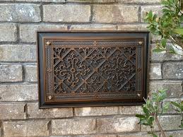 Decorative Foundation Vent Cover And