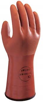 Atlas Orange Universal Medium Pvc Coated Work Gloves
