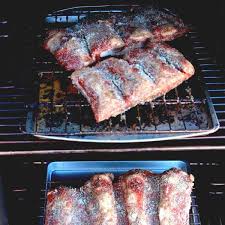 smoking beef back ribs that are meaty