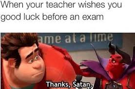 May they cheer you on to victory! College Student Auf Twitter When Your Teacher Wishes You Good Luck Before An Exam Http T Co Rbm0wk4jem
