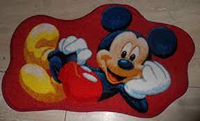 Enjoy animated and live action disney cartoons and short films including the new mickey mouse cartoons series. Bavaria Home Style Collection Kinder Teppich Weinrot Mit Kompatibel Mit Micky Maus Ca 50 X 80 Cm Amazon De Kuche Haushalt