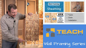 a lesson about wall sheathing in