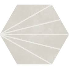 macba pearl sunny hexagon matt tiles