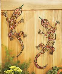 Gecko Wall Art Metal Wall Art Decor