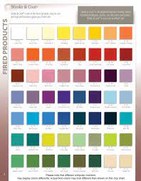 pin on color charts glaze lines we