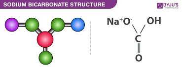 sodium bicarbonate nahco3 structure