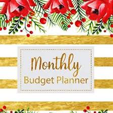 Monthly Budget Planner Floral Vintage Stripes Weekly Expense