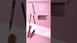 get your complete makeup brush set at