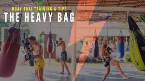 muay thai heavy bag workouts training