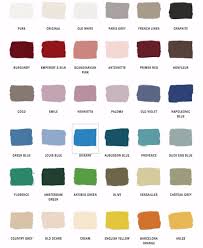 Image Result For Annie Sloan Colour Chart 2017 Decor