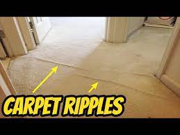 power stretching carpet ripples you