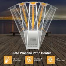 42000 Btu Pyramid Patio Heater