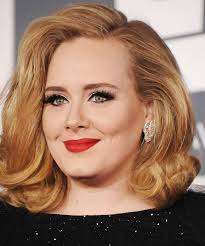 adele makeup artist looks cat eye