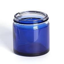 60ml Blue Lincoln Glass Jar R3 51