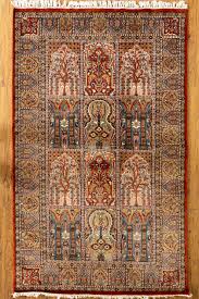 6 by 4 handmade kashmiri carpet made