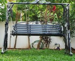 Metal Garden Swing In Bangalore At Best