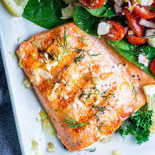 juicy grilled salmon recipe with garlic