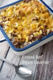 ground beef potato cerole carrie s