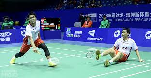 50fps thomas cup 2016 kunshan day 2 chn (lin dan) vs fra (lucas claerbout) ms. Thomas Cup Qf A Great Disturbance In The Cup
