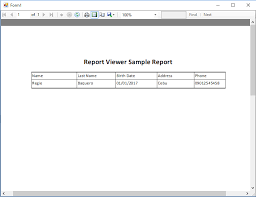 adding reportviewer on windows form