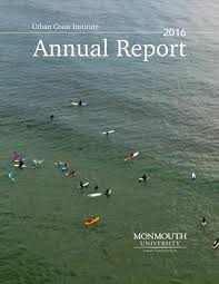 Uci 2016 Annual Report By Monmouth University Urban Coast